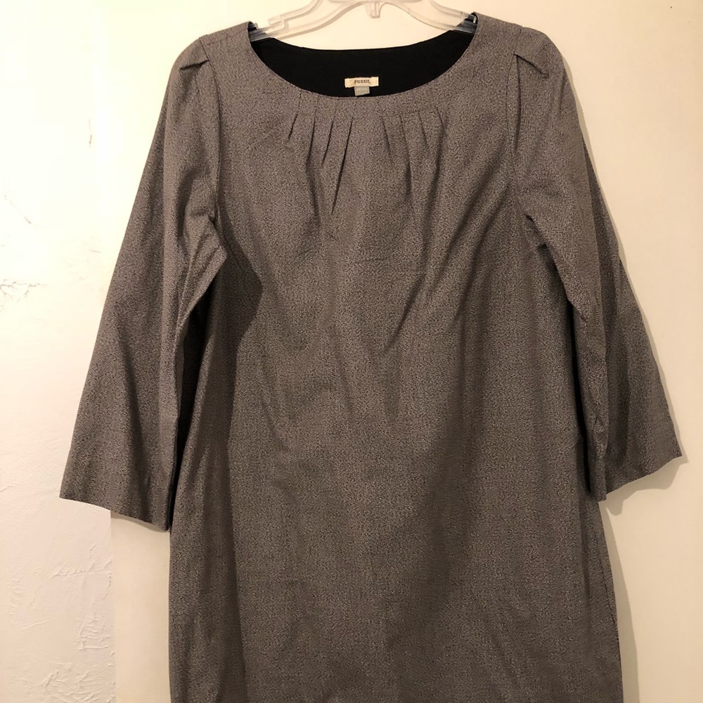 NWOT Fossil Dress in Heather Gray Size Large